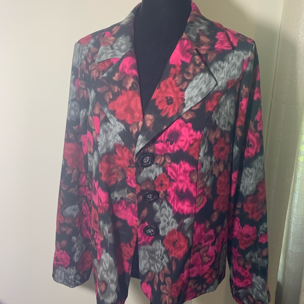 Floral Blazer